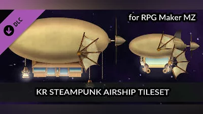 RPG Maker MZ - KR Steampunk Airship Tileset