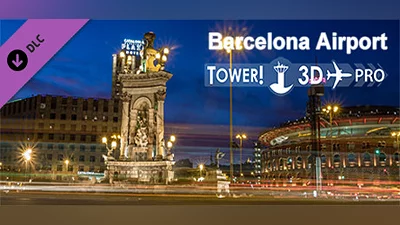 Tower!3D Pro - LEBL airport