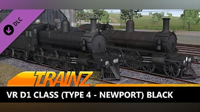 Trainz 2019 DLC - Victorian Railways D1 Class (Type 4 - Newport) Black