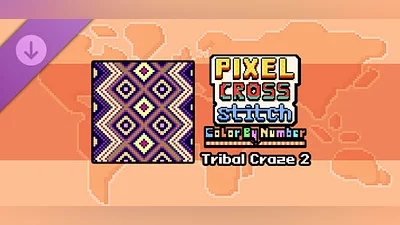 Pixel Cross Stitch - Tribal Craze Pack 2