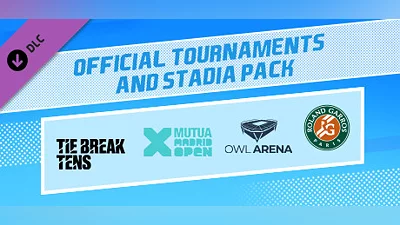 Tennis World Tour 2 Official Tournaments and Stadia Pack