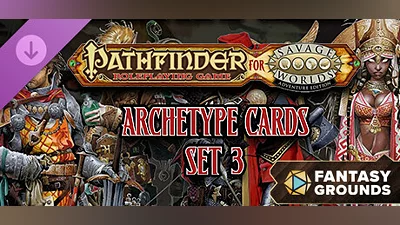 Fantasy Grounds - Pathfinder(R) for Savage Worlds: Archetype Set 3