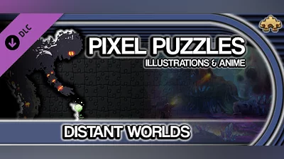 Pixel Puzzles Illustrations & Anime - Jigsaw Pack: Distant Worlds