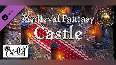 Fantasy Grounds - Black Scrolls Medieval Fantasy Castle (Map Tile Pack)