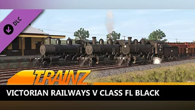 Trainz 2019 DLC - Victorian Railways V class FL Black