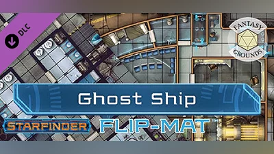 Fantasy Grounds - Starfinder RPG - Flipmat - Ghost Ship