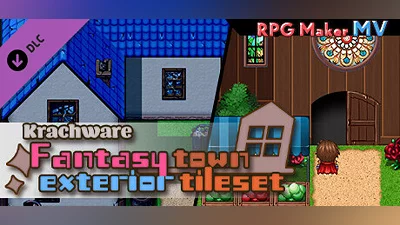 RPG Maker MV - Krachware Fantasy Town Exterior Tileset