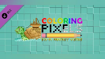 Coloring Pixels - Sci-Fi Fantasy Vistas Pack