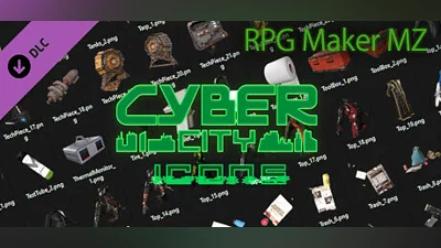 RPG Maker MZ - CyberCity Icons