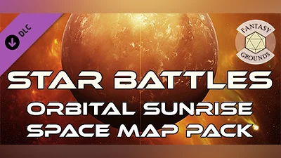 Fantasy Grounds - Star Battles: Orbital Sunrise Space Map Pack