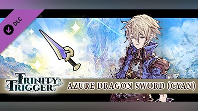 Trinity Trigger - Azure Dragon Sword (Cyan)