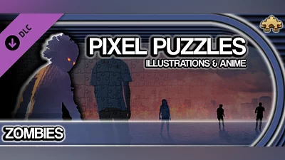 Pixel Puzzles Illustrations & Anime - Jigsaw Pack: Zombies