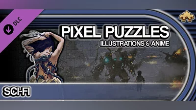 Pixel Puzzles Illustrations & Anime - Jigsaw Pack: Sci-Fi