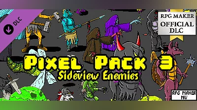 RPG Maker MV - Pixel Pack 3 Sideview Enemies