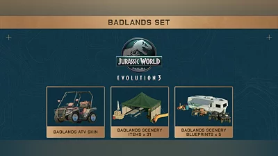 Jurassic World Evolution 3 Badlands Set (PC) [Europe] [Standard]