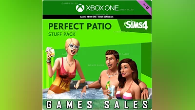 THE SIMS  4 ВНУТРЕННИЙ ДВОРИК КАТАЛОГ DLC XBOX КЛЮЧ