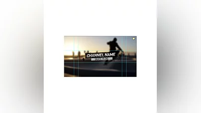 Skate Blog - баннер  шапка для канала YouTube