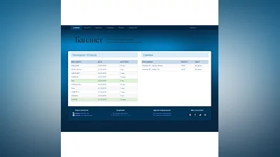 Шаблон White-blue для CS:Bans