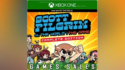 SCOTT PILGRIM VS THE WORLD THE GAME COMPLETE XBOX КЛЮЧ