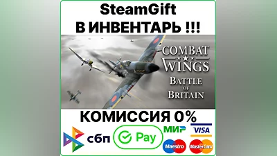 Combat Wings: Battle of Britain [SteamGift/RU+CIS]