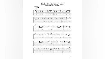 Табы Kfir Ochaion - Pirates of the Caribbean Theme