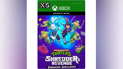 TMNT SHREDDER´S REVENGE DIMENSION SHELLSHOCK XBOX КЛЮЧ