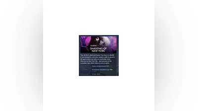 VAMPIRE THE MASQUERADE SHADOWS OF NEW YORK STEAM KEY