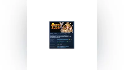 Metal Slug X   АВТОДОСТАВКА STEAM РОССИЯ