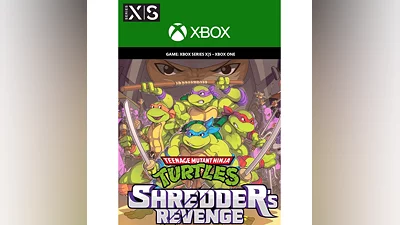 TEENAGE MUTANT NINJA TURTLES SHREDDER'S REVENGE XBOX