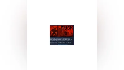 DUSK   АВТОДОСТАВКА STEAM GIFT РОССИЯ