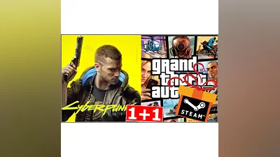 +  Cyberpunk 2077 + GTA 5 - STEAM (1+1) (GLOBAL)