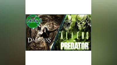 Aliens vs Predator + The Darkness XBOX 360