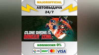 Clone Drone in the Danger Zone АВТОДОСТАВКА Steam GIFT