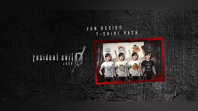 Resident Evil 0 Fan Design T-shirt Pack