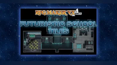 RPG Maker VX Ace Futuristic School Tiles (DLC) [Global] [Standard]