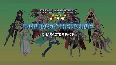 RPG Maker MV - Fantasy Heroine Character Pack (DLC) [Global] [Standard]