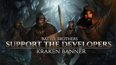 Battle Brothers Support the Developers and  Kraken Banner (PC) [Europe] [Standard]