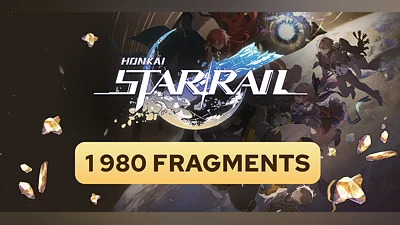 Honkai Star Rail 1980 Fragments [Global] [Standard]