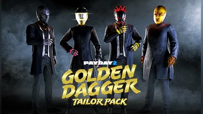 PAYDAY 2 Golden Dagger Tailor Pack (PC) [Europe] [Standard]