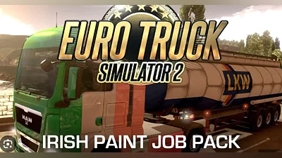 Euro Truck Simulator 2 Irish Paint Jobs Pack (PC) [Global] [Standard]