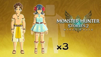 Monster Hunter Stories 2 Wings of Ruin Character Edit Ticket ThreePack (PC) [Europe] [Standard]