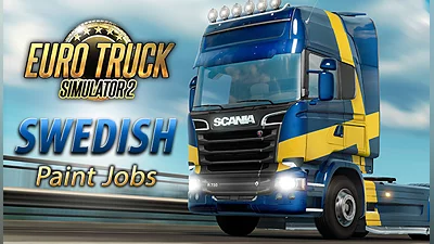 Euro Truck Simulator 2 Swedish Paint Jobs Pack (PC) [Global] [Standard]
