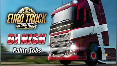 Euro Truck Simulator 2 Danish Paint Jobs Pack (PC) [Global] [Standard]
