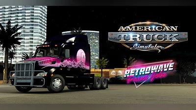 American Truck Simulator Retrowave Paint Jobs Pack (PC) [Global] [Standard]