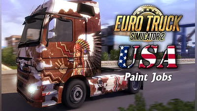Euro Truck Simulator 2 - USA Paint Jobs Pack (PC) [Global] [Standard]