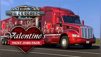 American Truck Simulator Valentines Paint Jobs Pack (PC) [Global] [Standard]
