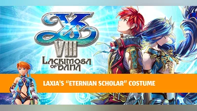 Ys VIII Lacrimosa of DANA  Laxias Eternian Scholar Costume DLC (PC) [Europe] [Standard]