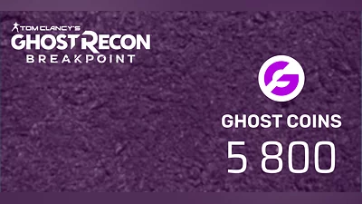 Ghost Recon Breakpoint 5800 Ghost Coins (Xbox One) [Europe] [Standard]