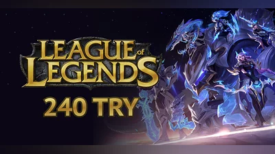 League of Legends Gift Card 240 TRY [Turkey] [Standard]