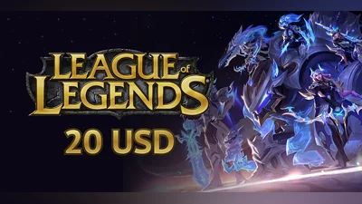 League of Legends Gift Card Riot 20 USD [United States] [Standard]